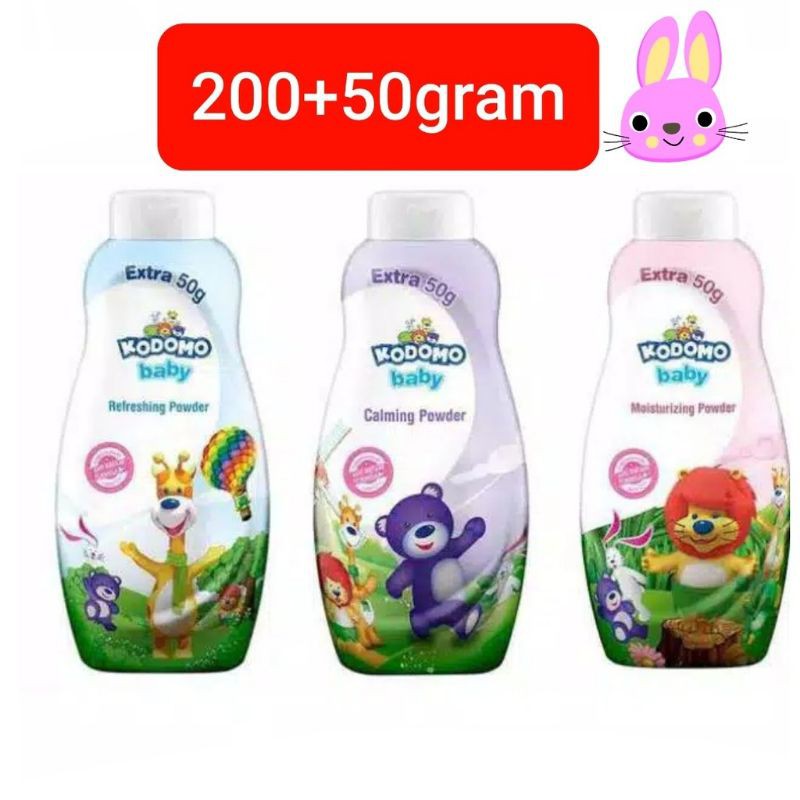 bedak kodomo murah 200+50gr