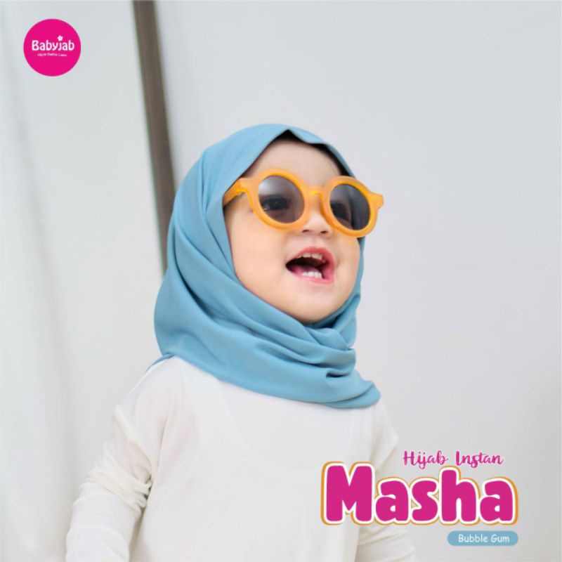 HIJAB INSTAN MASHA BY BABYJAB,hijabbayi,hijablucu,hijab cantik, babyjab lucu-7