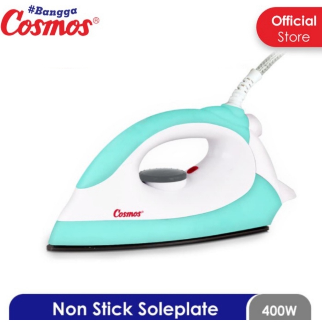 Setrika Cosmos CI 4110 N Non Stick Soleplate Electric Iron Cosmos 4110 Setrika Kering Cosmos Anti Lengket