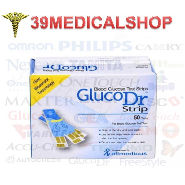 STRIP GULA GLUCO DR-STRIP GLUCO DR BIOSENSOR (ISI 50)