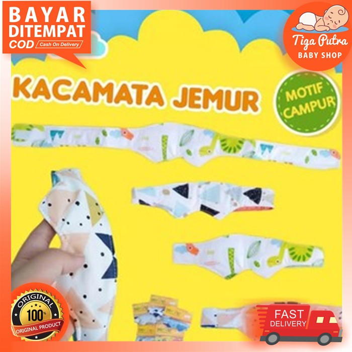 Kacamata Berjemur Bayi Anak Tidur Penutup Mata Bayi Jemur Anti Silau