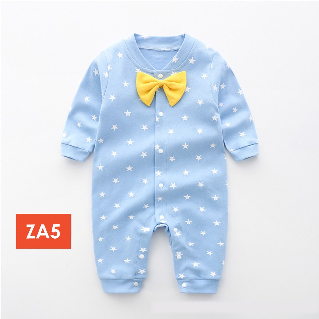 LAPAGO - Jumper Bayi Jumpsuit Baby Panjang Motif Kartun Animal 2021 usia 1 Bulan - 2 Tahun Type ZA