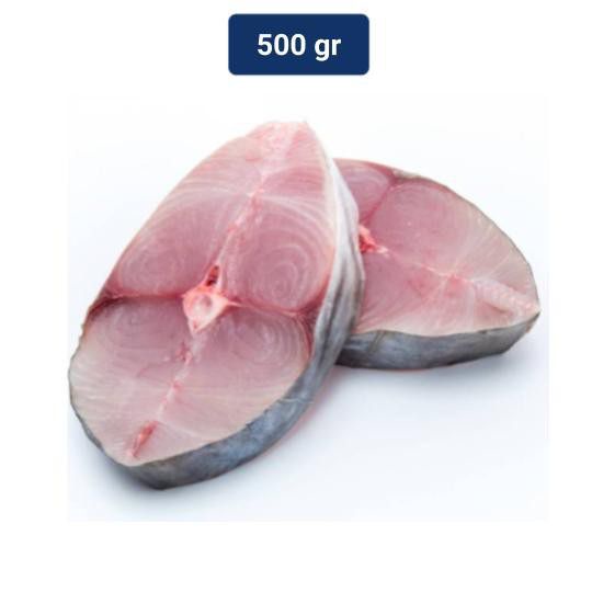 

Ikan Tenggiri Frozen Fillet / Fish Steak Vakum Pack @500gr