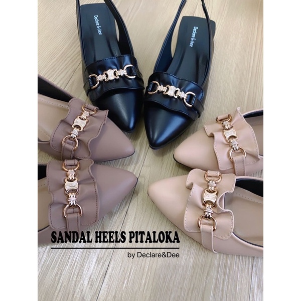 DECLARE&amp;DEE SANDAL HEELS WANITA TERBARU PITALOKA BEST QUALITY
