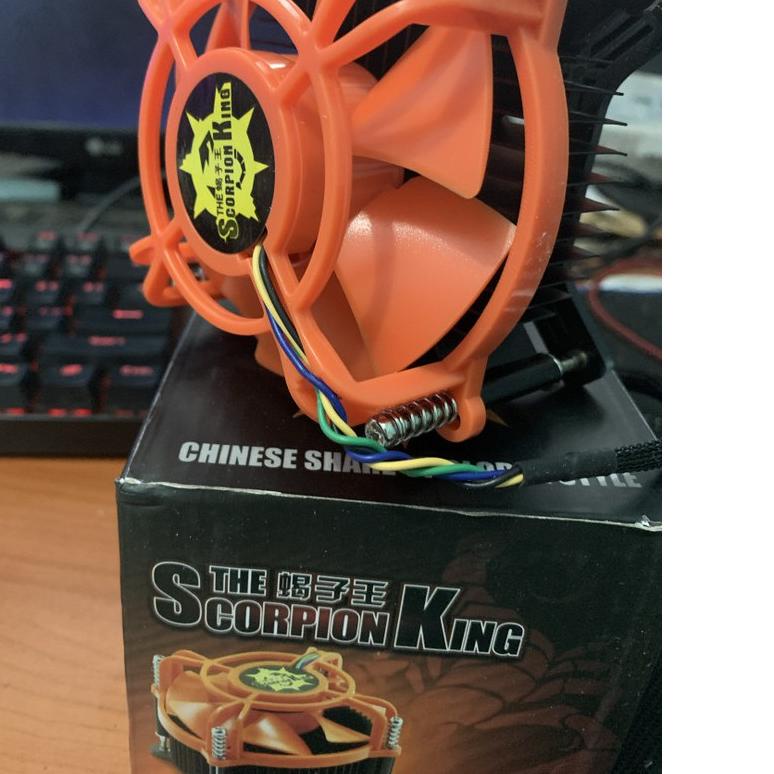 CPU Cooler Fan LGA 775 Scorpion King - cooler CPU