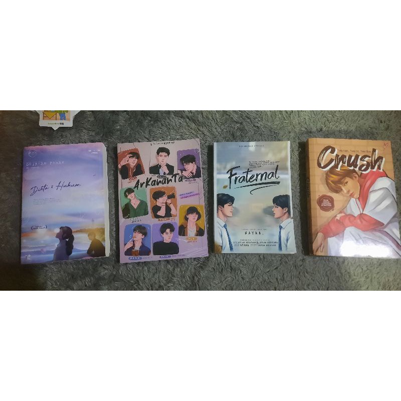 Novel Preloved Dikta & Hukum Arkananta Fraternal Crush Ori