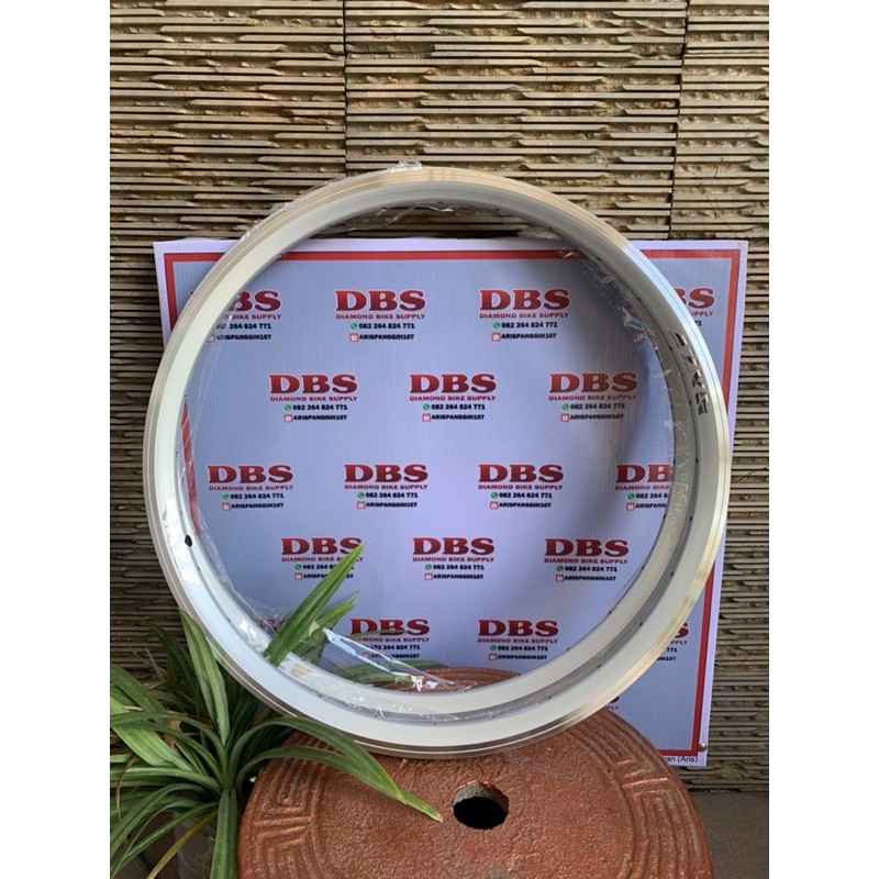 RIMS RAZE VELG RAZE 20+ 451 SILVER 28HOLE (HARGA SEPASANG)