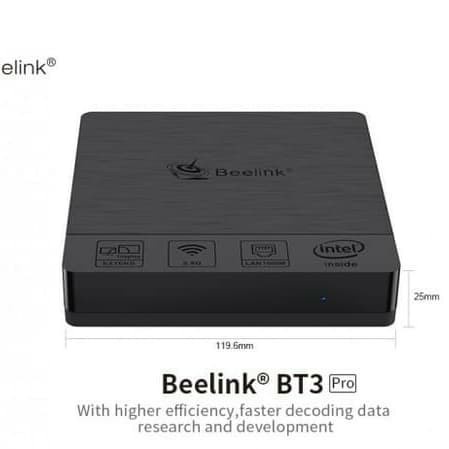 Mini PC Beelink BT3 Pro II Windows 10 RAM 4/64GB Intel X5 Quadcore Z8350