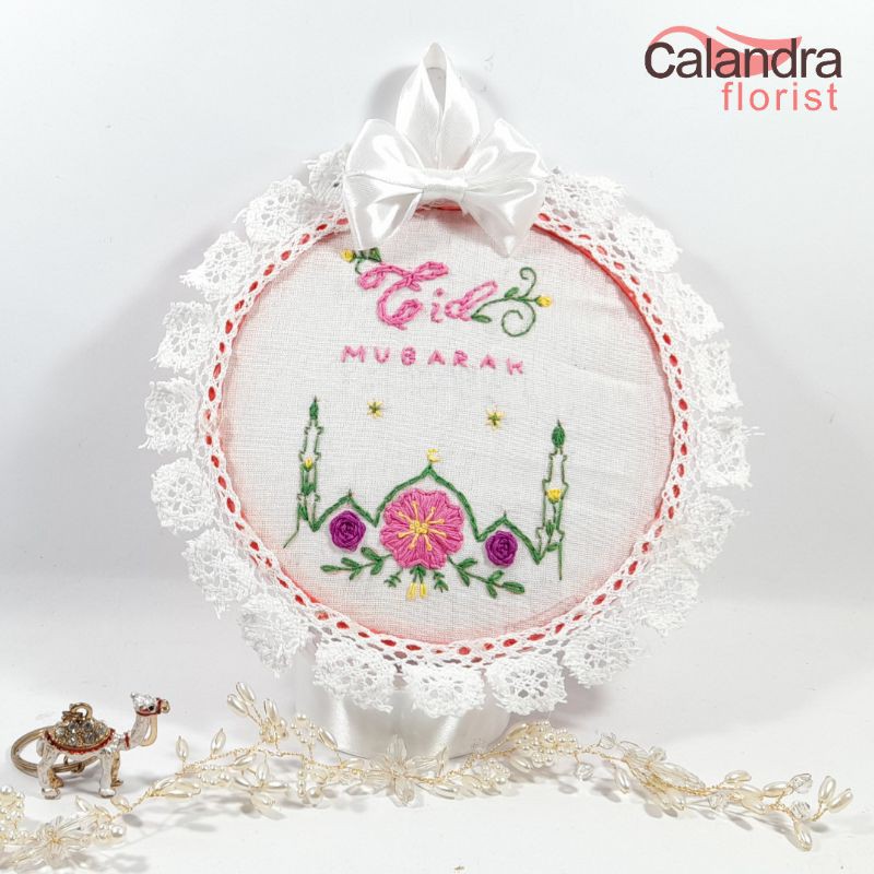 sulaman lebaran | hadiah sulaman | hampers sulaman | sulaman tangan | sulaman custom | sulaman nama