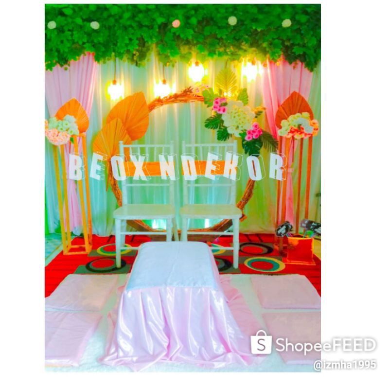Backdrop Akad Nikah Murah