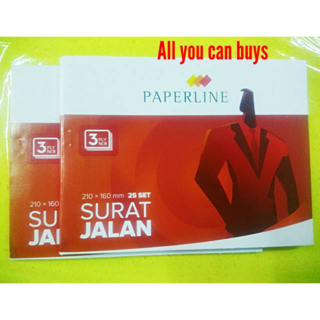 

Surat Jalan 3 ply Besar Paperline