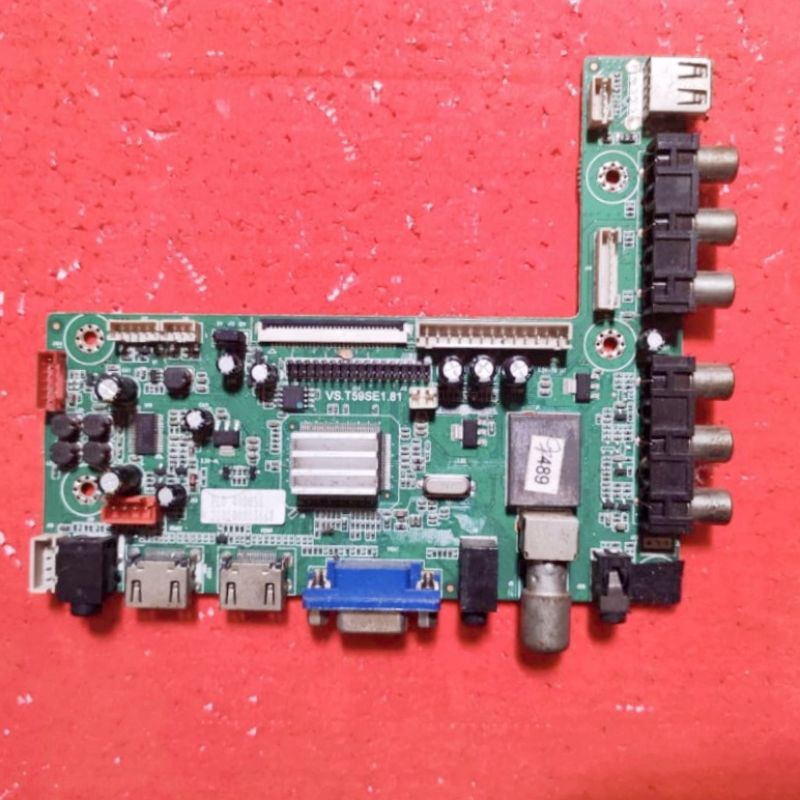 MB mainboard mesin tv led polytron PLD 40D856 - PLD40D856