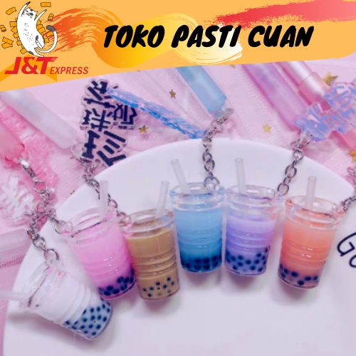 

PULPEN GANTUNGAN MINUMAN BOBA ATK FANCY DAN LUCU COD