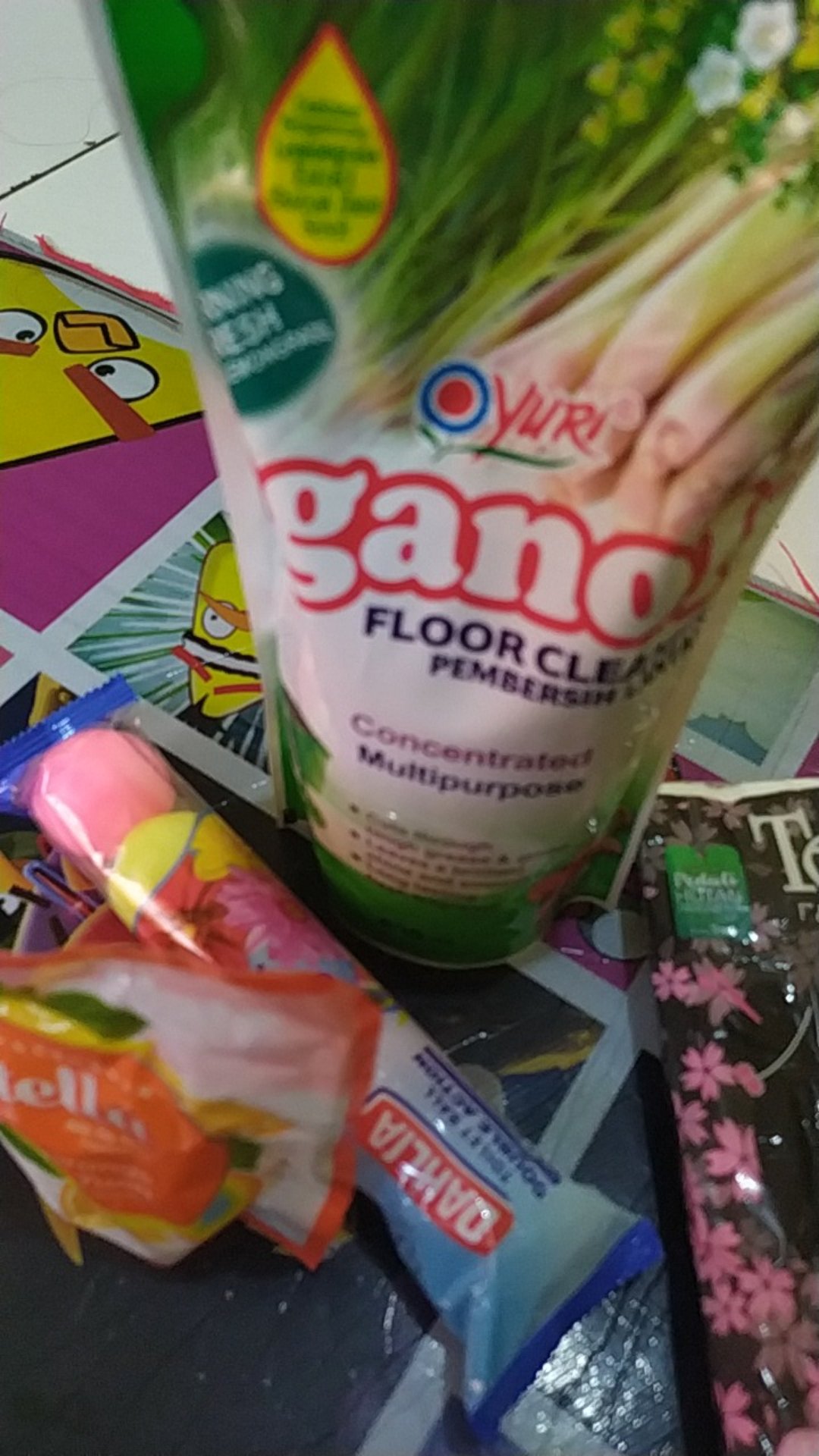 Aganol Antibacterial Floor Cleaner Morning Fresh With Lemongrass 630 Ml