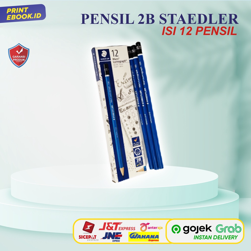 

[TERLARIS] PENSIL STEADLER / STAEDLER 2B / PENCIL LUMOGRAPH 2B