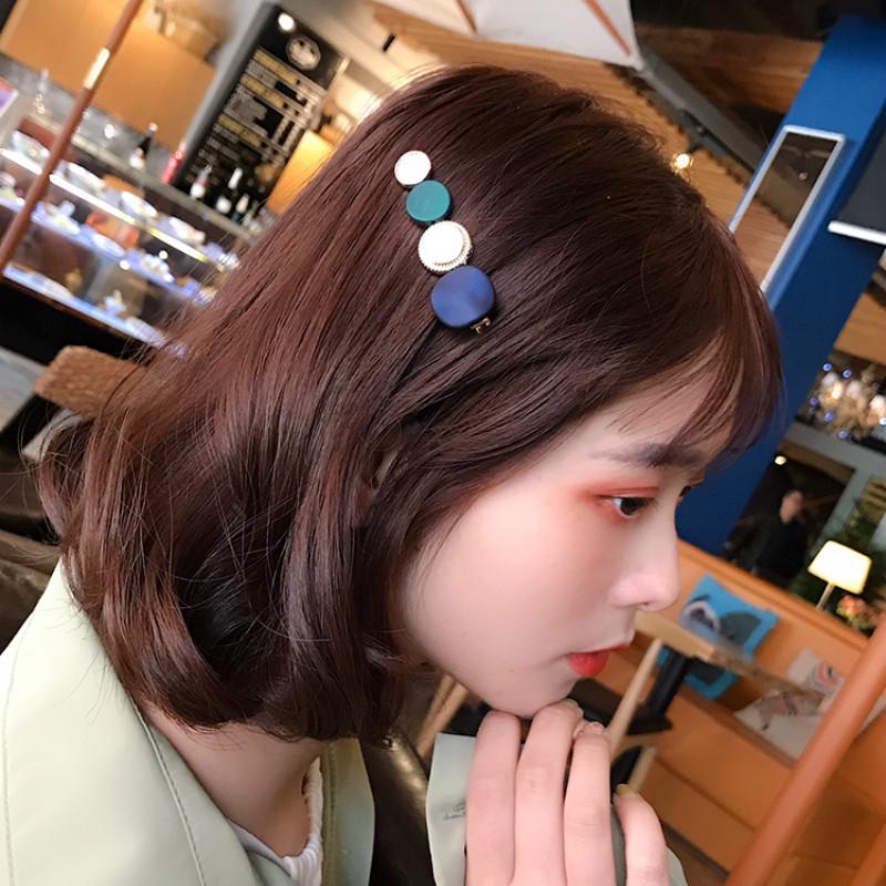 2 Pcs Jepit Rambut Gaya Retro Korea Untuk Wanita