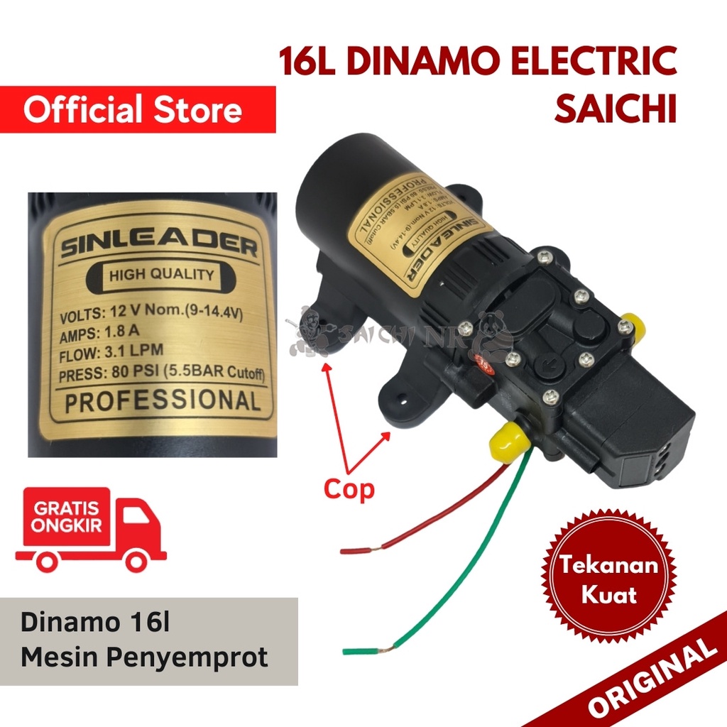 Dinamo Sprayer Elektrik 16L | Dinamo Sprayer Elektrik 16L