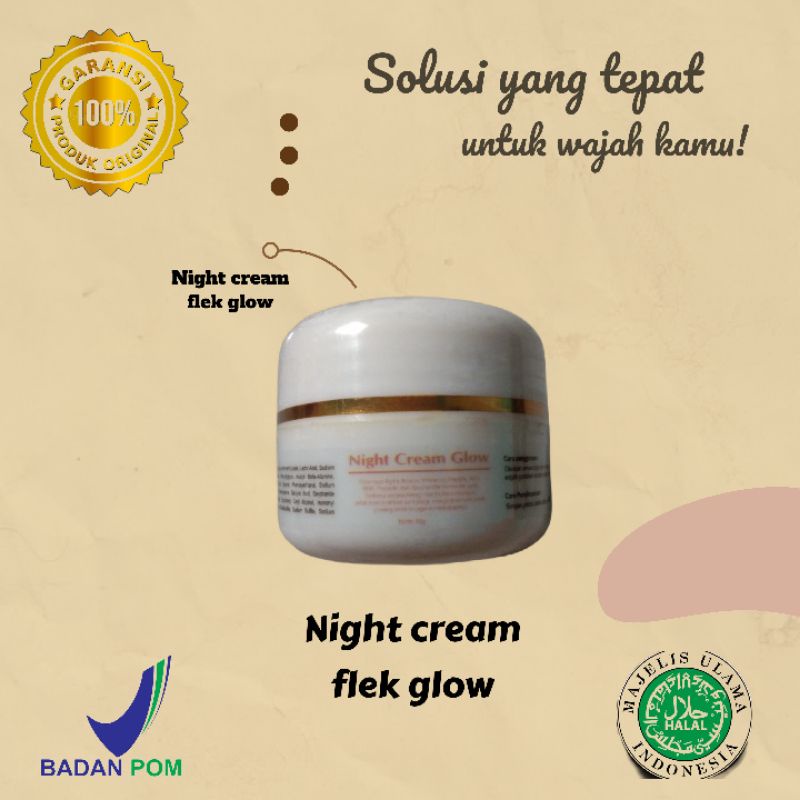 Ms she skincare Night cream flek glow