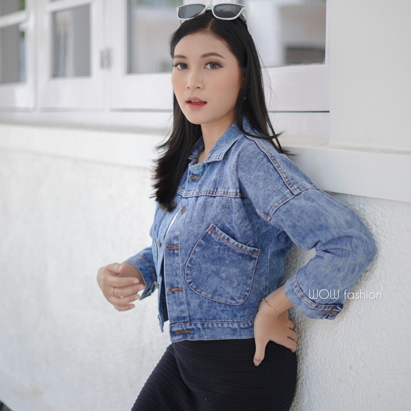 WOW - PABLO JAKET JEANS DENIM WANITA