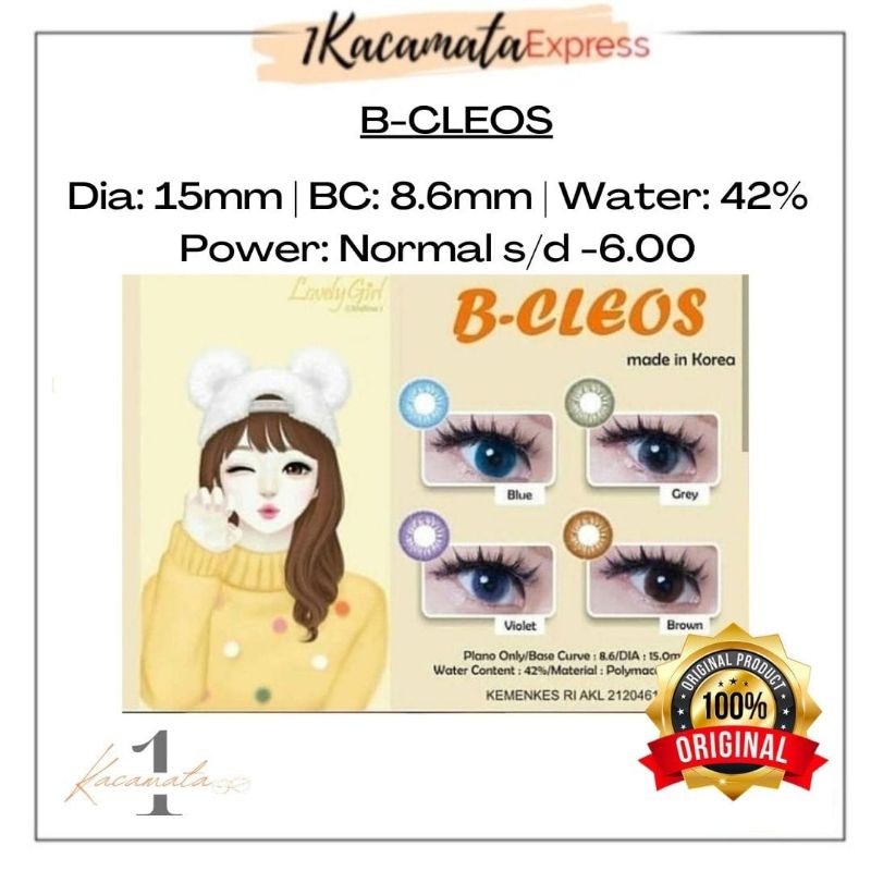 SOFTLENS WARNA B CLEOS BIG EYES