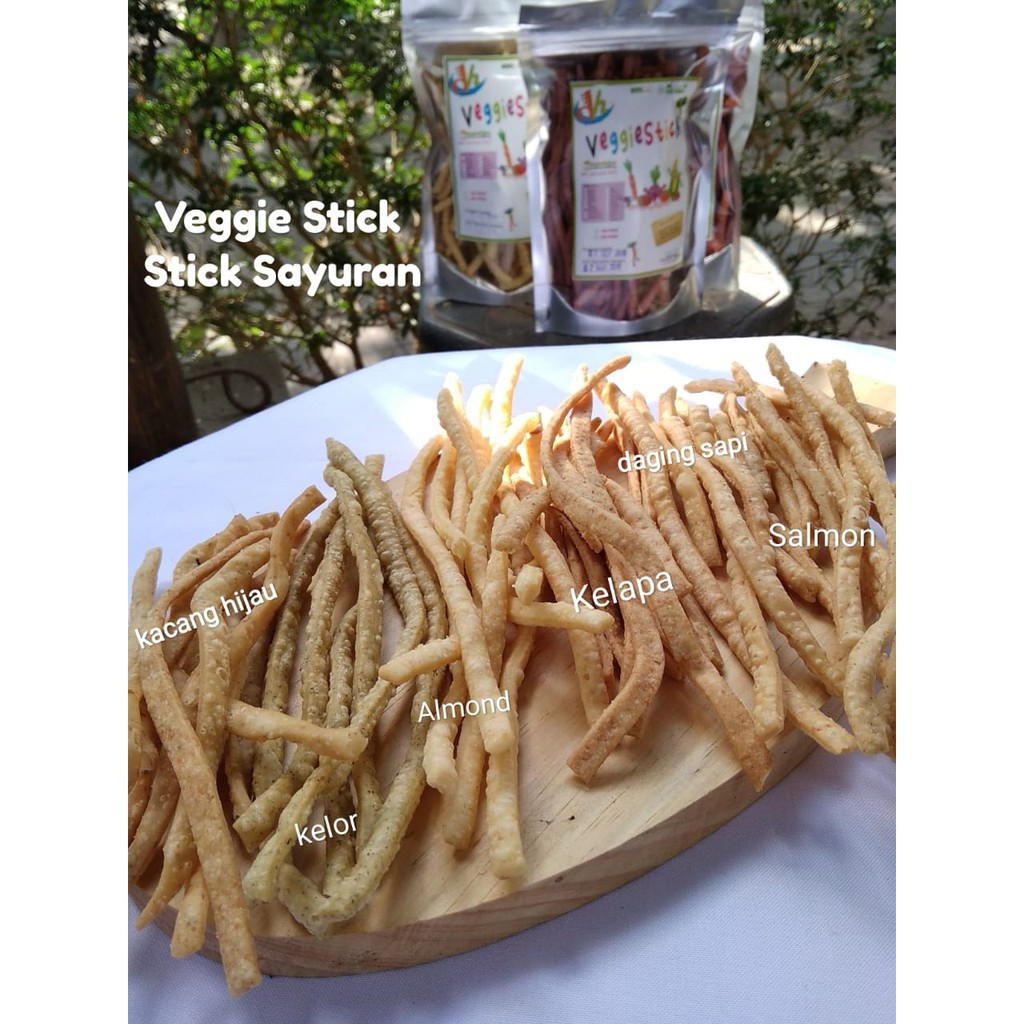 

Veggie Stick/ camilan sehat/ Healty food/ gluten free/ Non MSG/ snack balita/ makanan baby/ sehat