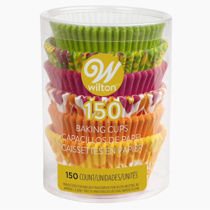 

Wilton Neon Florals Collection Baking Cups, Pk-150