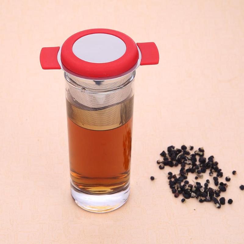 Filter Saringan Teh Reusable Tea Infuser Strainer Stainless Steel