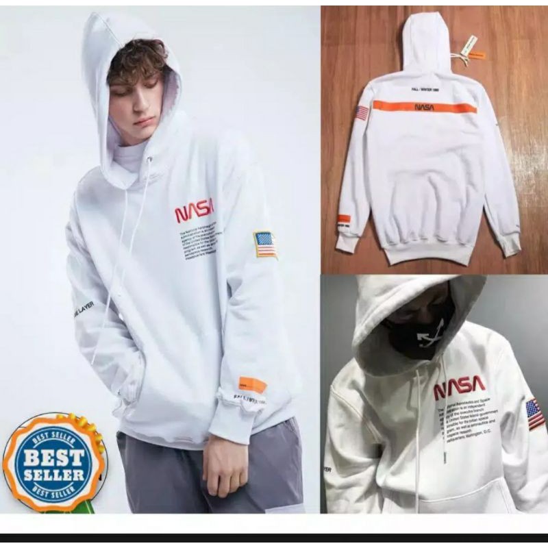 Jaket Sweater Hoodie Nasa Original