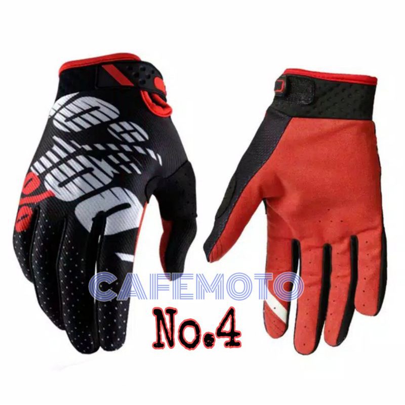 sarung tangan 100% Ridefit bikers sepeda downhill motorcross trail adventure Ride fit