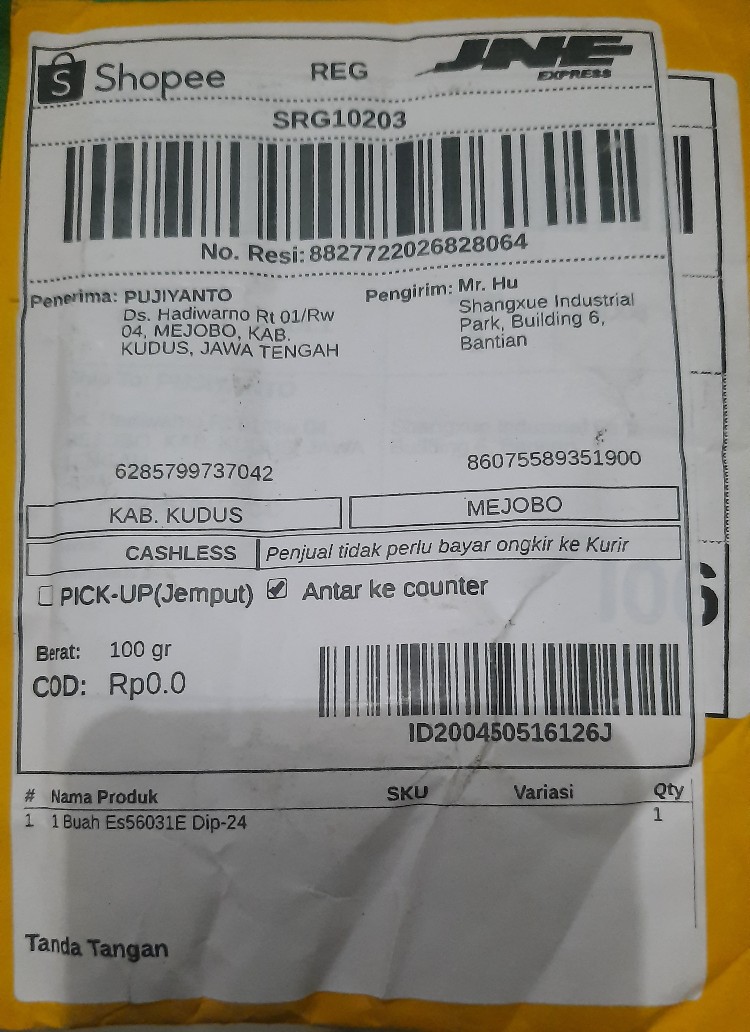 1 Buah Es56031e Dip-24