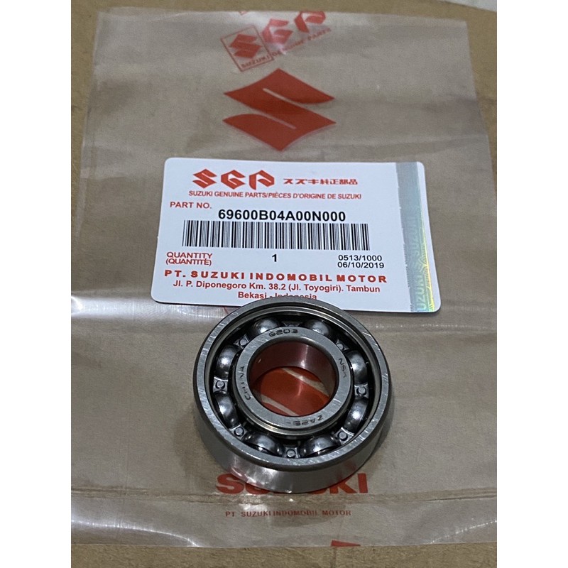 Bearing Lahar Laher 6203 Pulley Pully Puly Puli Spin Skywave Skydrive Hayate Original
