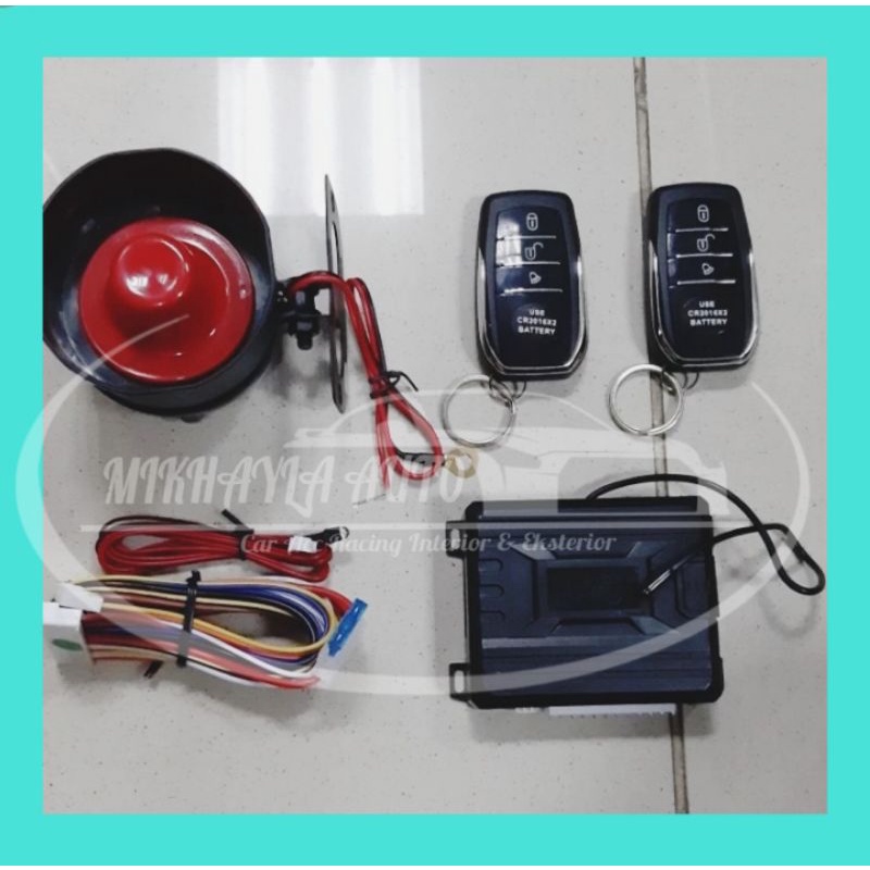 ALARM MOBIL MODEL REMOTE FORTUNER VRZ