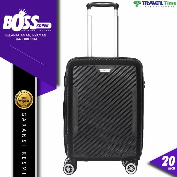 Koper Kabin Travel Time 20 Inch (Hy817) Original Bisa Expand, Tsa Lock 5Wsclh203R