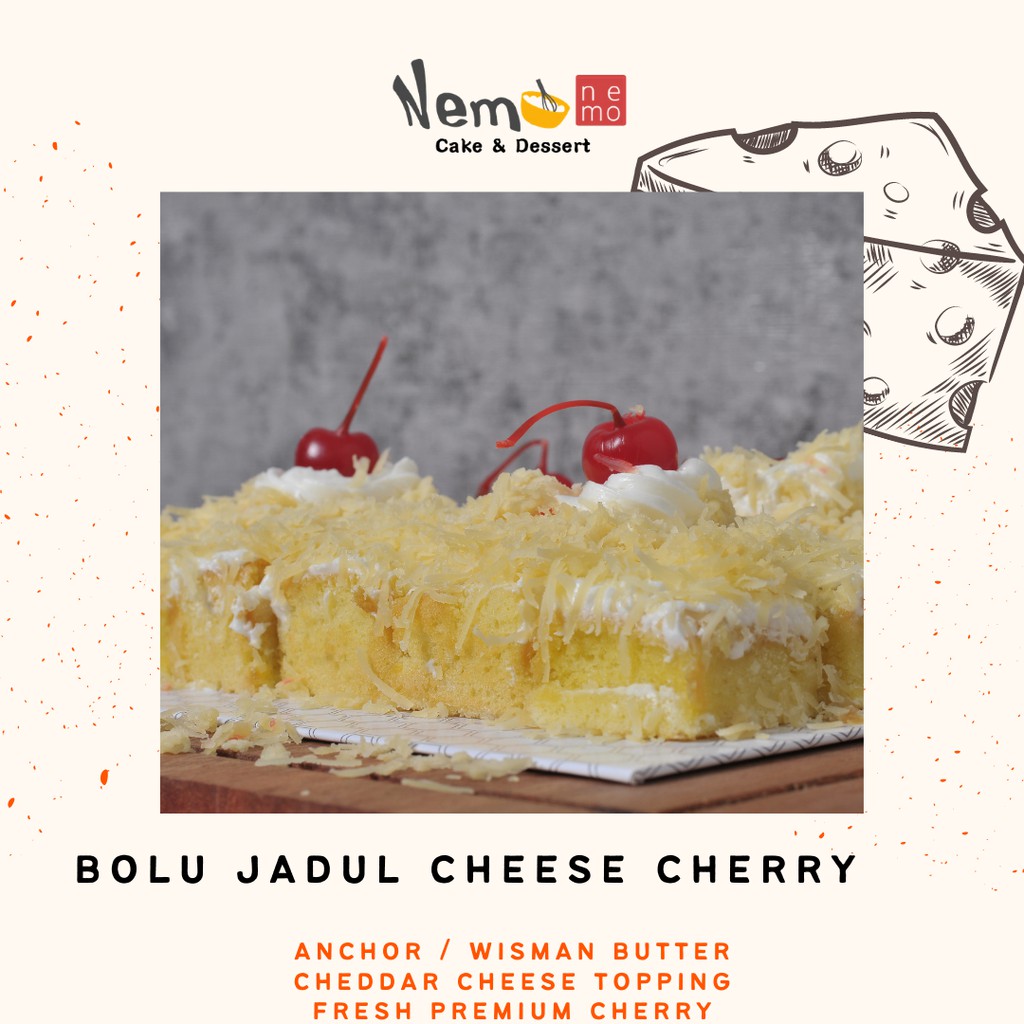 

BOLU JADUL CHERRY KEJU BY NEMOBAKES