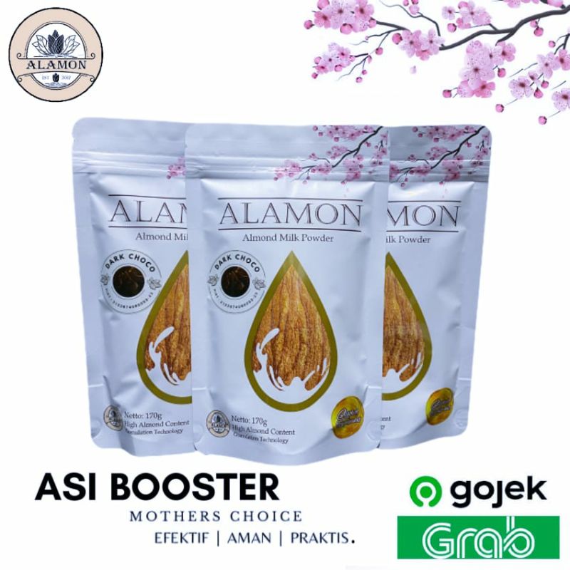 

Susu Almond Bubuk/Premium 5x minum/ ASI Booster, Skincare, Brain Nutrition / Recommended.