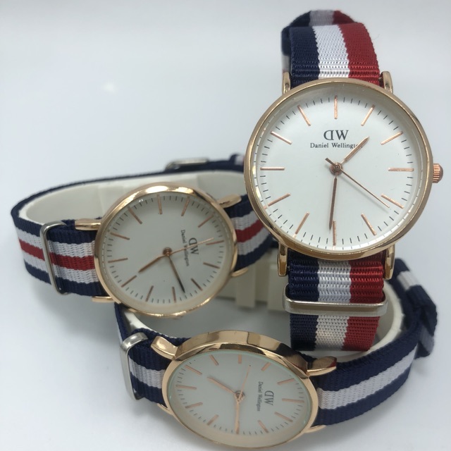 ［Ready Stock］Jam tangan Canvas kain fashion s1004