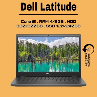 Laptop Dell Latitude Core i5 / i7 RAM 4GB / SSD 128GB Original Bergarasni