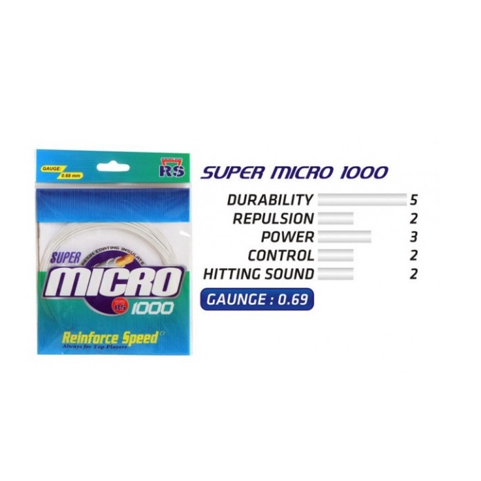 SENAR BADMINTON - SENAR RS MURAH RS 1000 ORIGINAL HARGA GROSIR