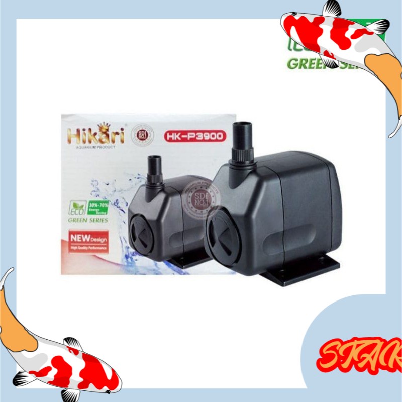 aquarium kolam ikan hidroponik pompa celup water pump HIKARI HK P 3900