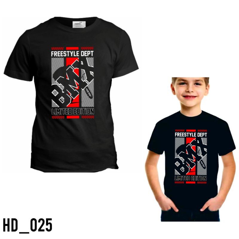 Kaos Sepeda BMX Freestyle Combad 24s Dewasa dan Anak - Black series