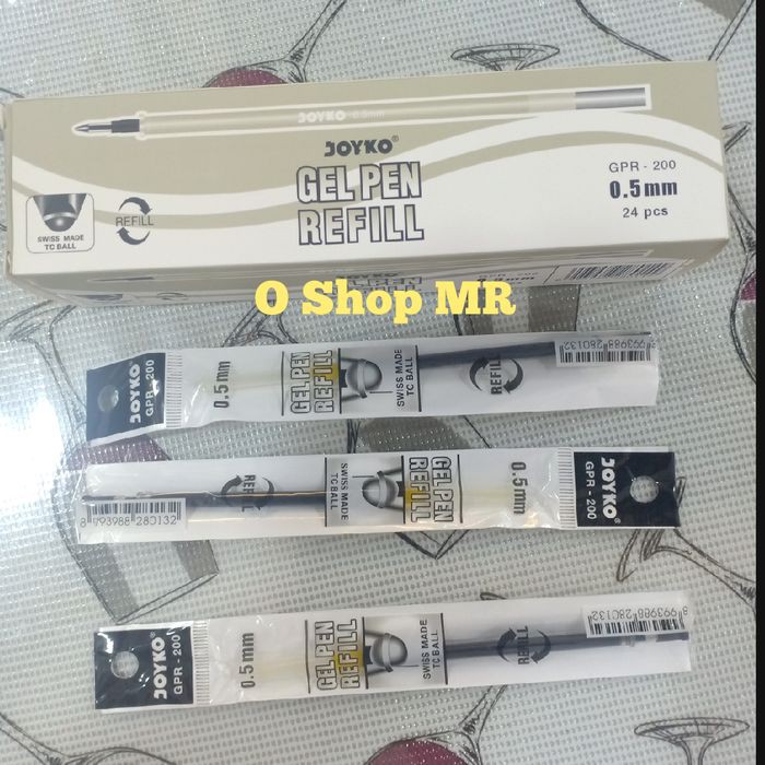 Refill Gel Pen / Ball Point Refill / Isi Ulang Pulpen Joyko JK-100