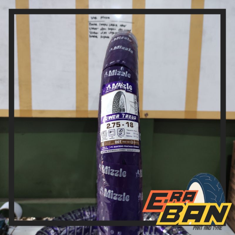 BAN LUAR MIZZLE POWER TREAD 275 RING 18 TUBETYPE RX KING