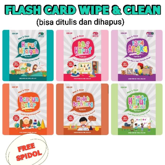 Konsep Flashcard Wipe Clean Bisa Ditulis Dihapus Mainan Edukasi Kartu Bergambar Activity Cards