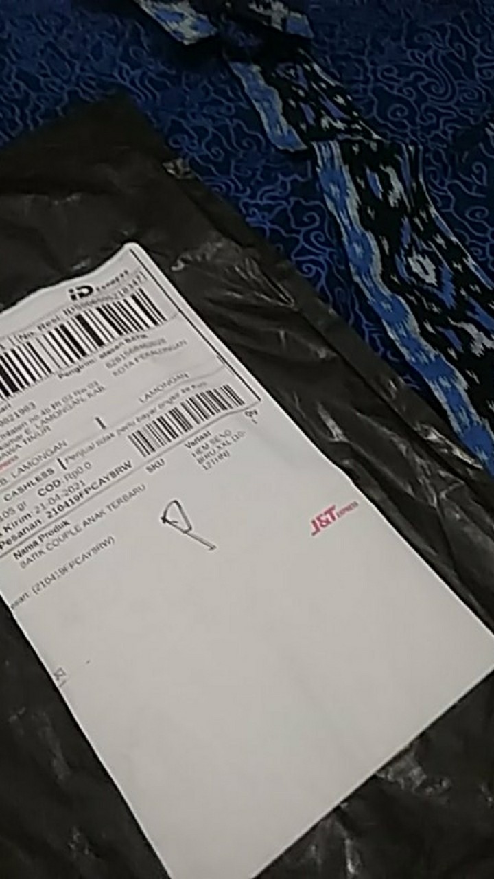 Batik Couple Anak  Terbaru