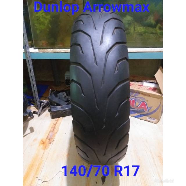  ban  dunlop  arrowmax  uk 140 70 ring 17 2nd copotan limbah 