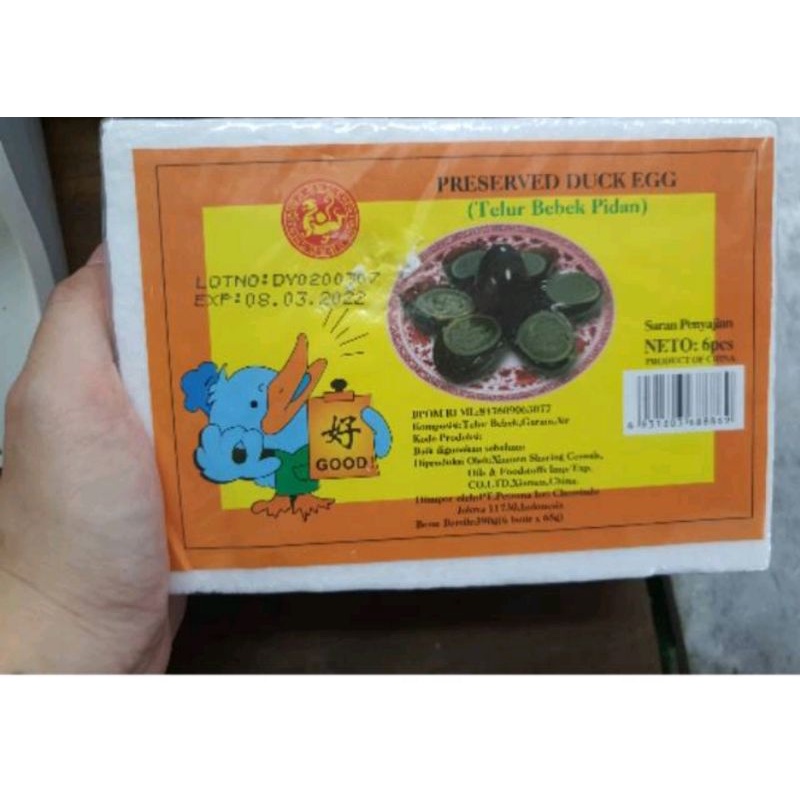 

telur bebek phitan preserved duck egg telur pidan bebek BPOM