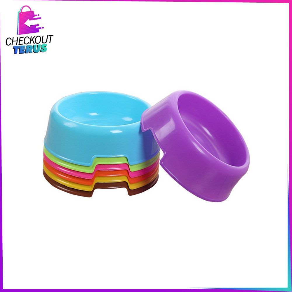 CT C577 Tempat Makan Kucing Mangkok Single Bowl Anti Semut Aksesoris Hewan Peliharaan Mangkuk Makan Hewan