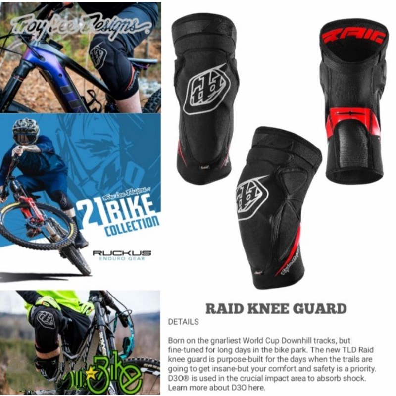 Knee Protector TLD Design Raid Guard
