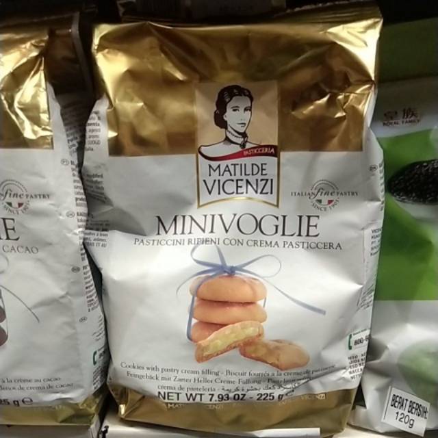 

Kue kering milefoglie D'italia 225gr