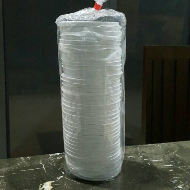 

Double nachi 6 mm x 10 yd murah berkualitas - lakban bolak balik - double tape